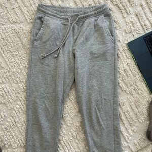 H&M gray sweatpants, size S
